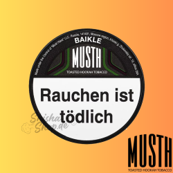 MustH Shisha Tabak 125g - BAIKLE