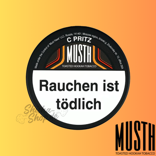 MustH Shisha Tabak 125g - C PRITZ