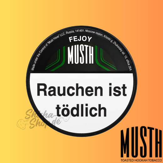 MustH Shisha Tabak 125g - FEJOY