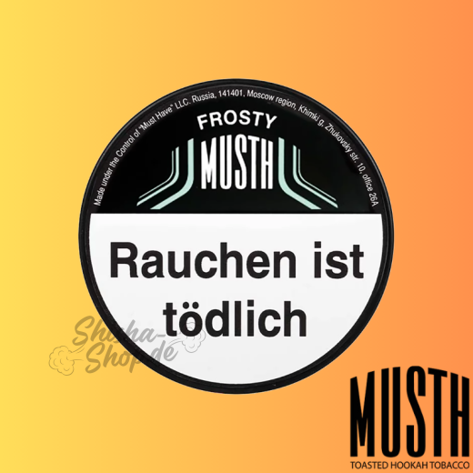 MustH Shisha Tabak 125g - FROSTY