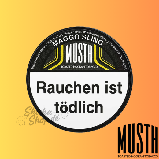 MustH Shisha Tabak 125g - MAGGO SLING