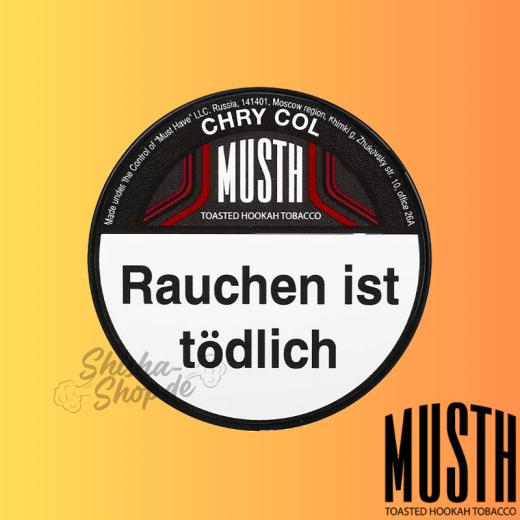 MustH Shisha Tabak 200g - CHRY COL