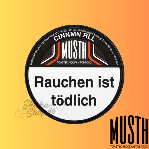 MustH Shisha Tabak 200g - CINNMN RLL