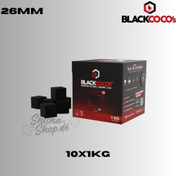 Blackcoco Shisha Kohle 26mm - 10KG