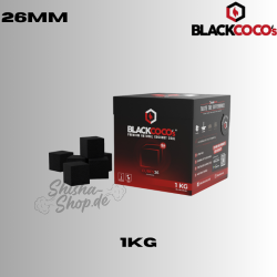 Blackcoco Shisha Kohle 26mm - 1KG
