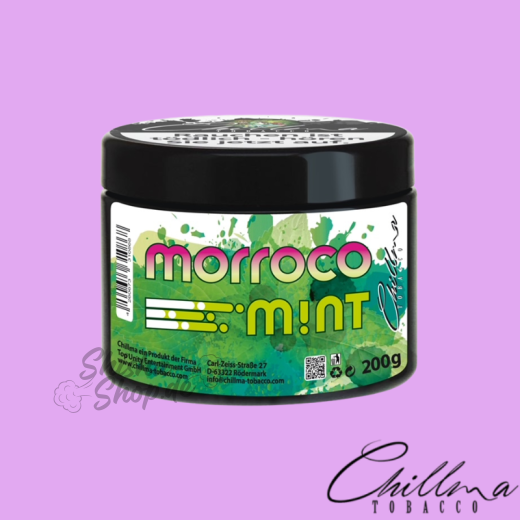 Chillma Shisha Tabak 200g - Morroco Mint