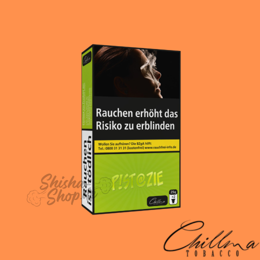 Chillma Shisha Tabak 25g - Pistazie