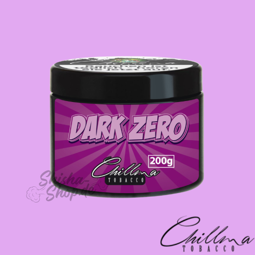 Chillma Shisha Tabak 200g - Dark Zero