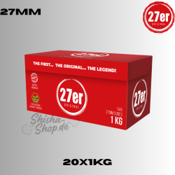 27er Original Shisha Kohle - 20KG