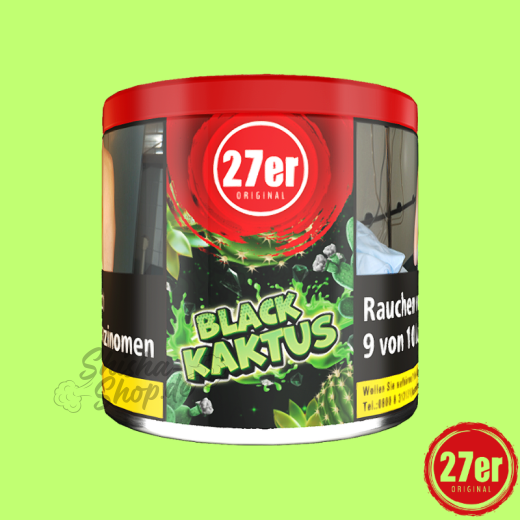 27er Original Shisha Tabak 200g - Black Kaktus