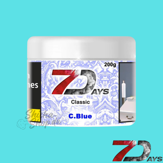 7 DAYS Shisha Tabak 200g - Cold Blue