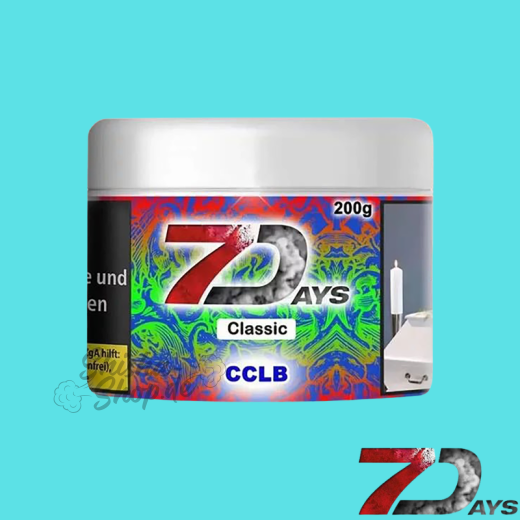 7 DAYS Shisha Tabak 200g - CCLB