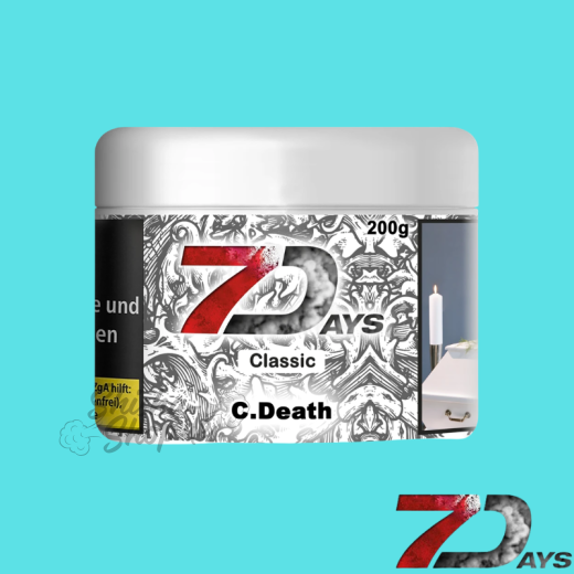 7 DAYS Shisha Tabak 200g - Cold Death