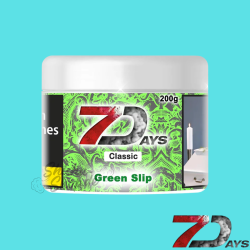 7 DAYS Shisha Tabak 200g - Green Slip