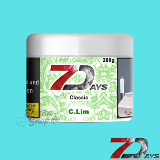 7 DAYS Shisha Tabak 200g - Cold Lim