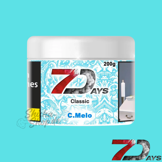7 DAYS Shisha Tabak 200g - Cold Melo