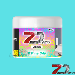 7 DAYS Shisha Tabak 200g - Cold Pine Candy