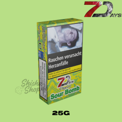 7 DAYS Shisha Tabak 25g - Sour Bomb