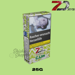 7 DAYS Shisha Tabak 25g - Cold Lim