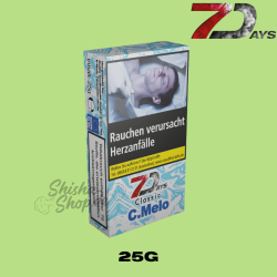 7 DAYS Shisha Tabak 25g - Cold Melo