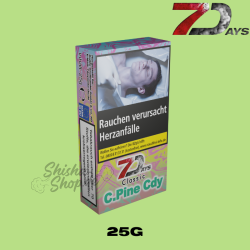 7 DAYS Shisha Tabak 25g - Cold Pine Candy