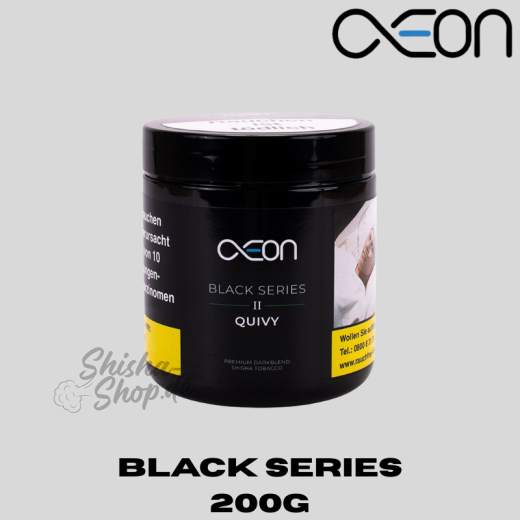 AEON Black Shisha Tabak 200g - Quivy