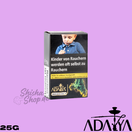 Adalya Shisha Tabak 25g - Green Leon Cool