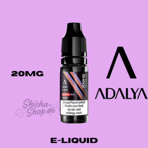 Adalya Liquid 20mg - Peach Ice