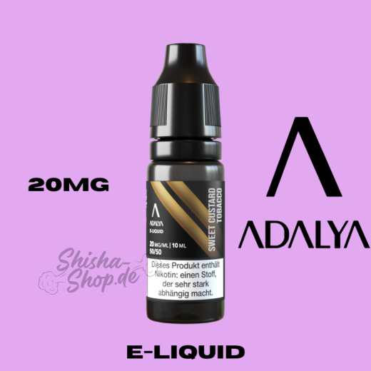 Adalya Liquid 20mg - Sweet Custard Tobacco