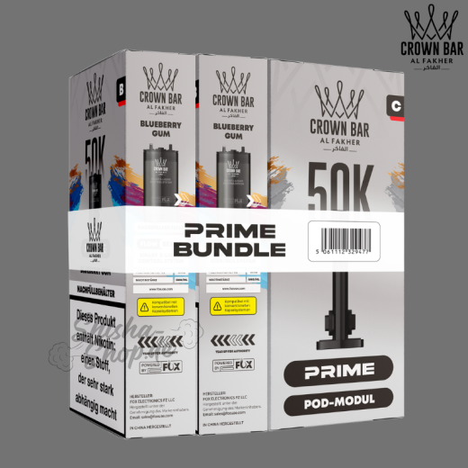 AL FAKHER 50K HYPERMAX PRIME POD Bundle - Blueberry Gum