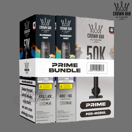 AL FAKHER 50K HYPERMAX PRIME POD Bundle - Blueberry Mint