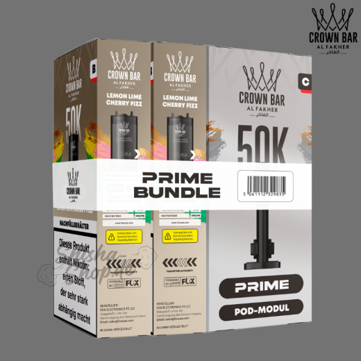 AL FAKHER 50K HYPERMAX PRIME POD Bundle - Lemon Lime Cherry Fizz