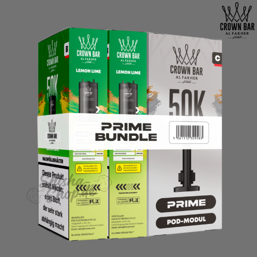 AL FAKHER 50K HYPERMAX PRIME POD Bundle - Lemon Lime