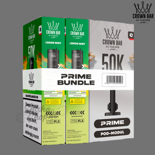 AL FAKHER 50K HYPERMAX PRIME POD Bundle - Lemon Mint