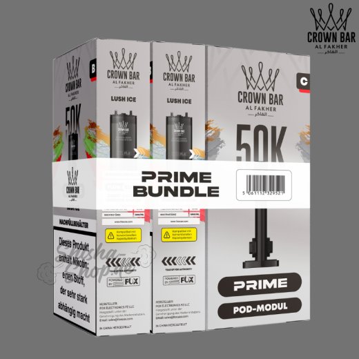 AL FAKHER 50K HYPERMAX PRIME POD Bundle - Lush Ice