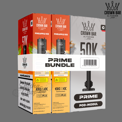 AL FAKHER 50K HYPERMAX PRIME POD Bundle - Pineapple Ice
