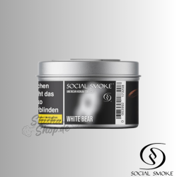 Social Smoke Shisha Tabak 200g - White Gummy Bear (White...