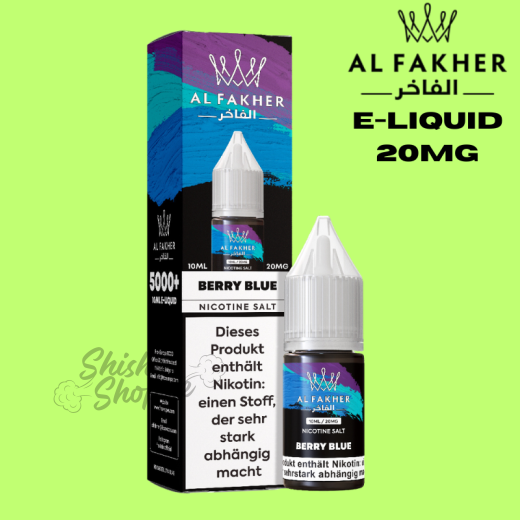 Al Fakher Liquid 20mg - Berry Blue