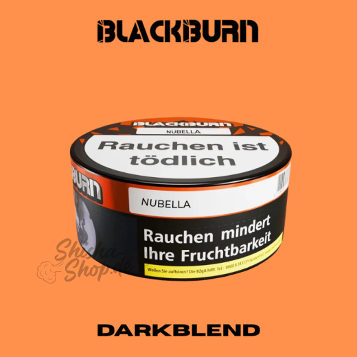 Blackburn Shisha Tabak 100g - Nubella