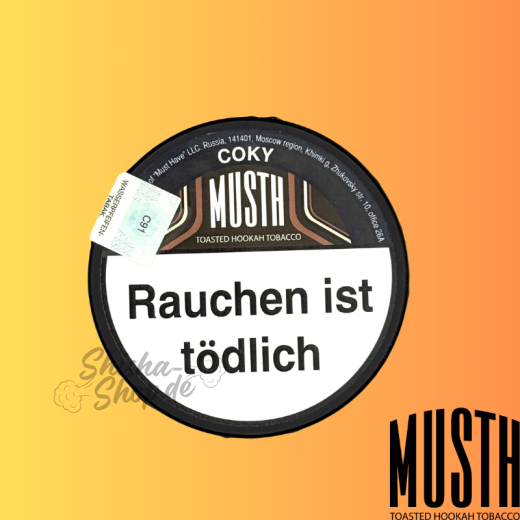 MustH Shisha Tabak 125g - COKY