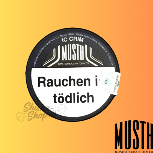 MustH Shisha Tabak 125g - IC CRIM