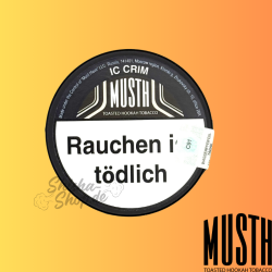 MustH Shisha Tabak 125g - IC CRIM