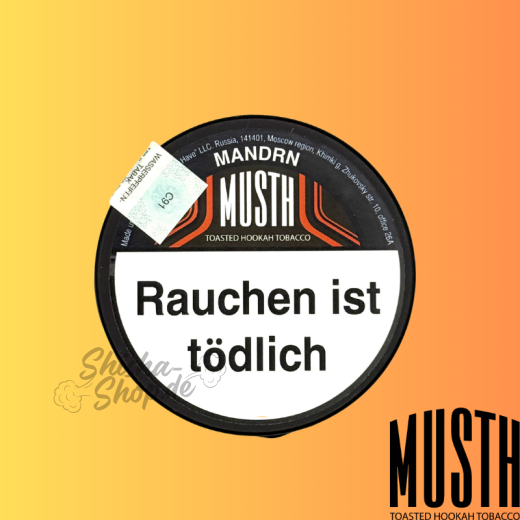 MustH Shisha Tabak 125g - MANDRN