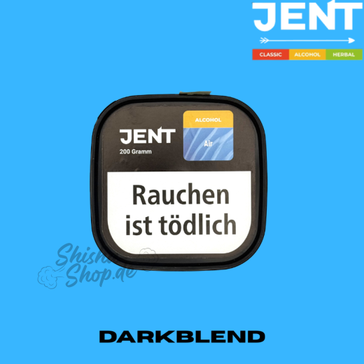 JENT Shisha Tabak 200g - Air (Alcohol)