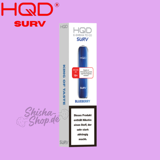 HQD Einweg Vapes  SURV, Hoova, Hoova+ beste Angebote | shisha-shop.d