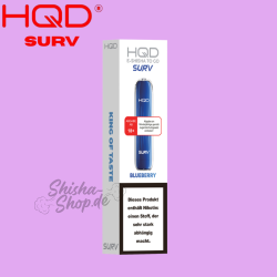 HQD Surv Einweg Vape - Blueberry