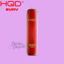 HQD Surv Einweg Vape - Raspberry Strawberry Cherry