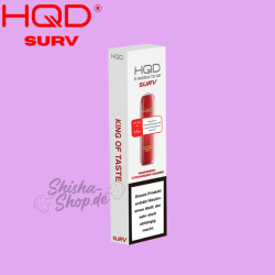 HQD Surv Einweg Vape - Raspberry Strawberry Cherry