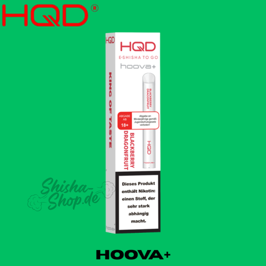 HQD Hoova+ Einweg Vape - Blackberry Dragonfruit