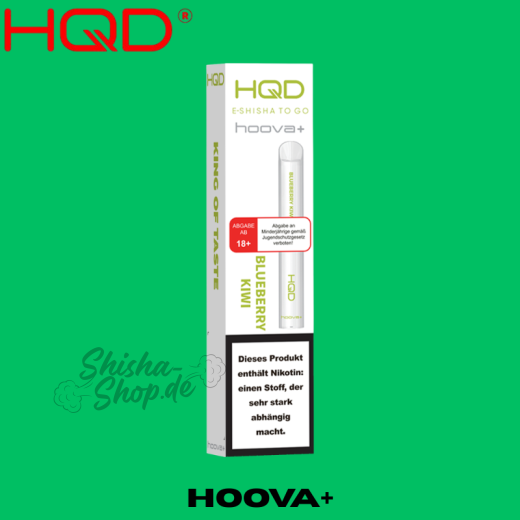 HQD Hoova+ Einweg Vape - Blueberry Kiwi